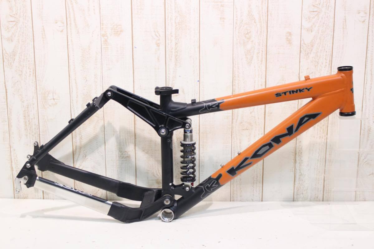 新作登場，格安 kona コナ STINKY 26inch MTBフレーム 2004年 380mm C-T 現状渡し(マウンテンバイク)｜売買されたオークション情報、yahooの商品情報をアーカイブ公開 - オークファン マウンテンバイク