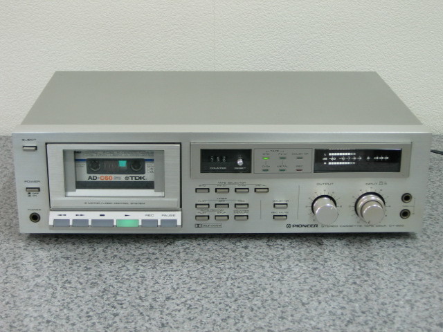 パイオニア PIONEER CT-520 カセットデッキ 難有り 試聴歓迎
