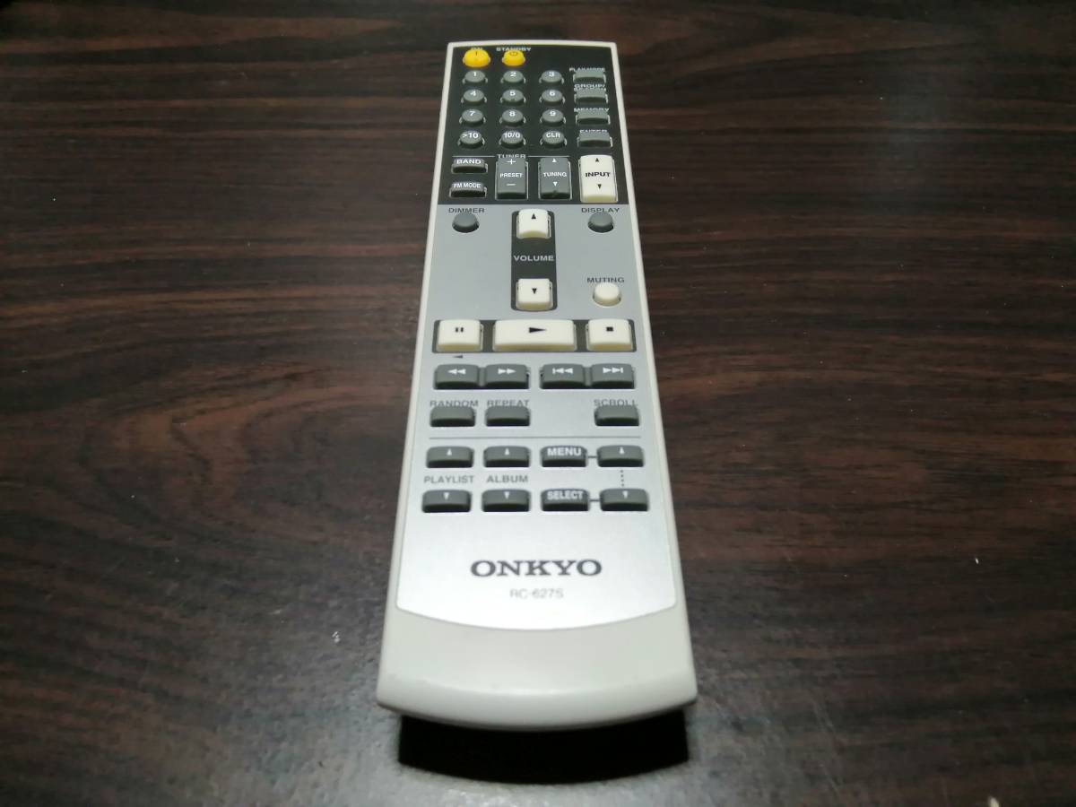 送料無料] ONKYO リモコン RC-627S プリメインアンプ A-973(S) 用 信号