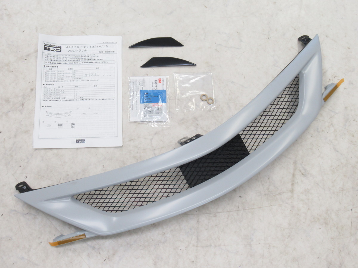  20101780 トヨタ160系カローラフィールダー用TRDフロントグリル MS320-12015-NP 品 未塗装(フロント)｜売買されたオークション情報、yahooの商品情報をアーカイブ公開 - オークファン トヨタ用