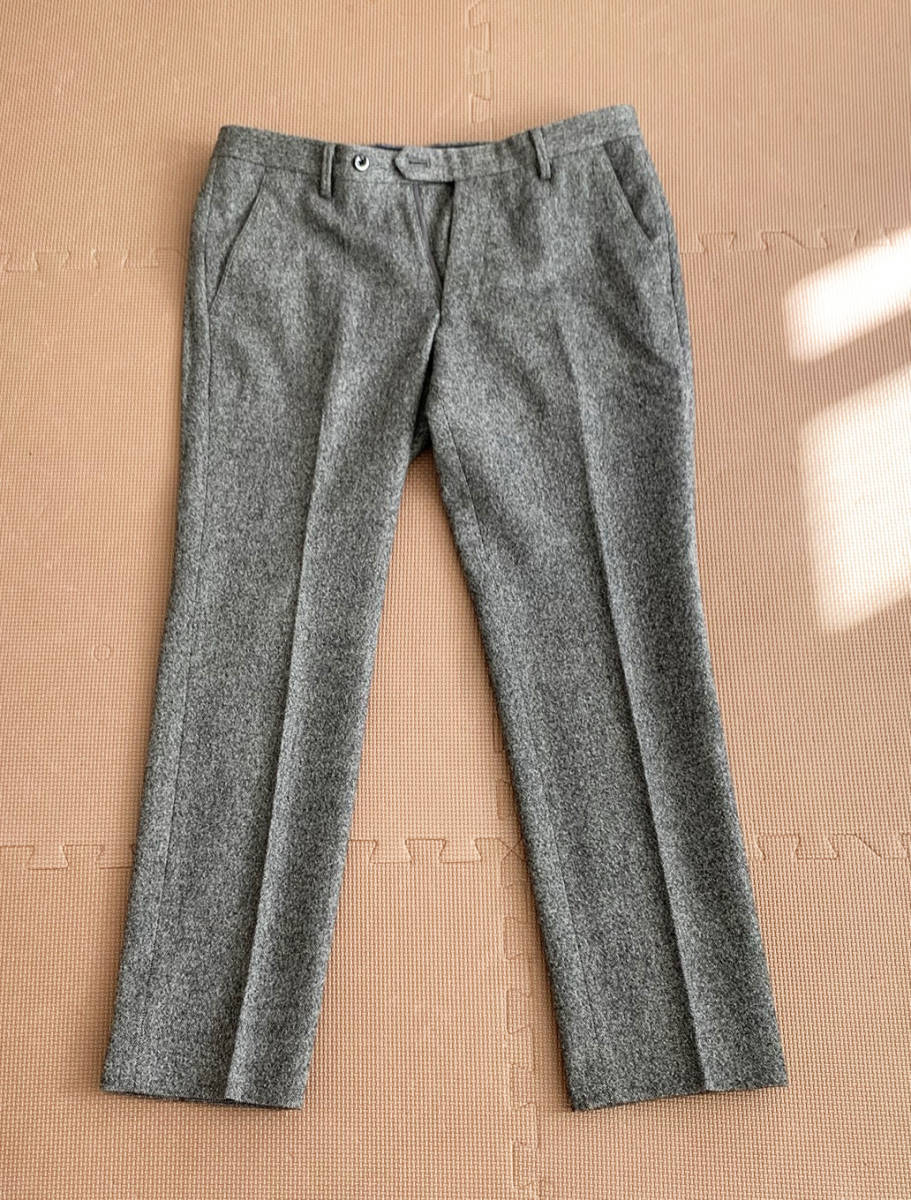 TOMORROWLAND トゥモローランド メンズ MEN tricot 美品 ニット クルーネック スーパーファインメリノウール ウール100 ウールチェスターコート - Tricot TOMORROWLAND☆ウール100 セーター