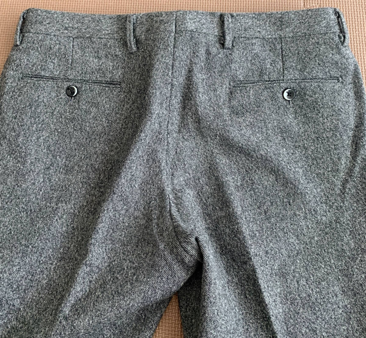 TOMORROWLAND トゥモローランド メンズ MEN tricot 美品 ニット クルーネック スーパーファインメリノウール ウール100 ウールチェスターコート - Tricot TOMORROWLAND☆ウール100 セーター