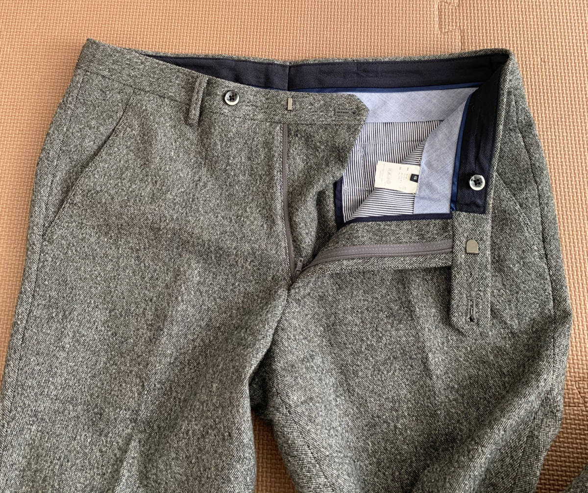 TOMORROWLAND トゥモローランド メンズ MEN tricot 美品 ニット クルーネック スーパーファインメリノウール ウール100 ウールチェスターコート - Tricot TOMORROWLAND☆ウール100 セーター
