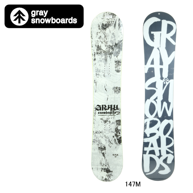 【最安値】 1円 SNB/20 GRAY SNOWBOARDS/グレイ R.P.M.Men/147/スノーボード(145cm-150cm未満)｜売買されたオークション情報、yahooの商品情報をアーカイブ公開 - オークファン オールラウンド