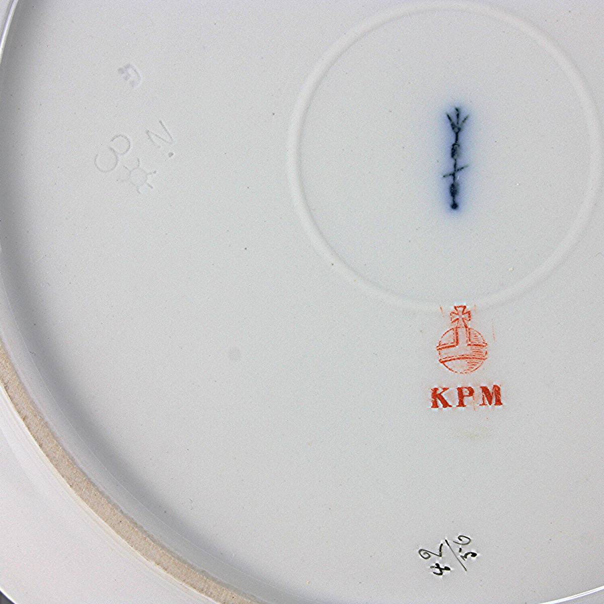 KPM　ベルリン王立磁器製陶所　since1763　径24.9cm　プレート2客 KPM ベルリン王立磁器製陶所 since1763 径24.9cm プレート2客 【公式通販】