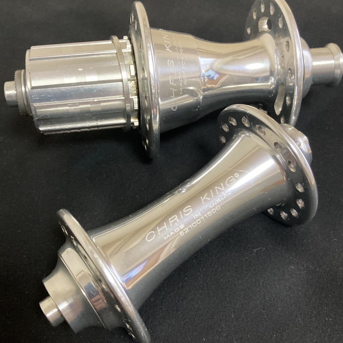 CHRIS KING /クリスキング R45 ロードハブ SHIMANO 用 シルバー 32H