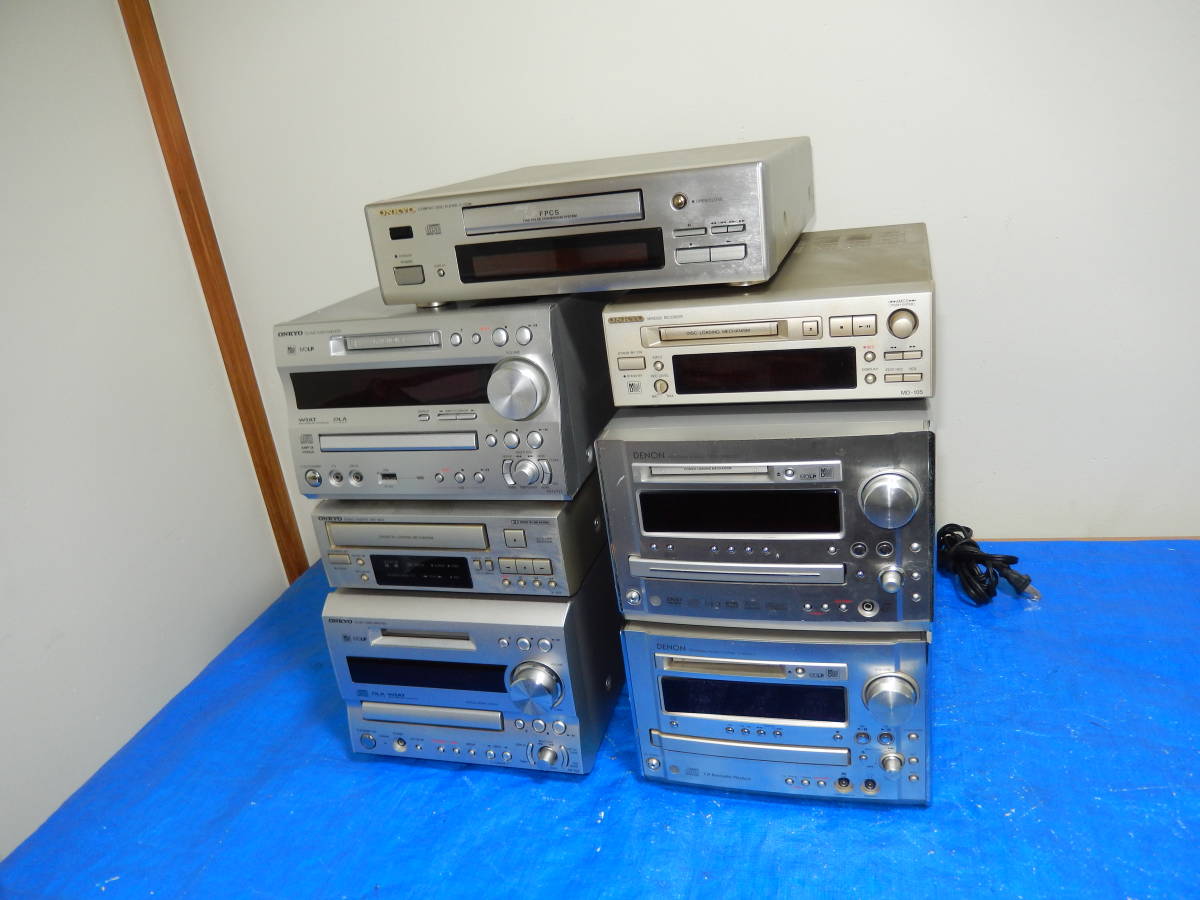 FR-7GX ONKYO ミニコンポの基準機！ONKYO ＆D-S7GX : D-S7GX MD⁄CD