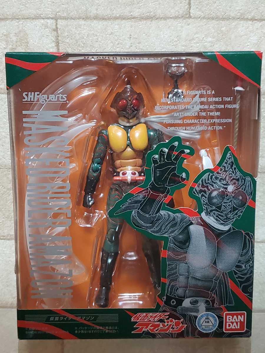  SHフィギュアーツ 仮面ライダーアマゾン S.H.Figuarts バンダイ(仮面ライダーアマゾン)｜売買されたオークション情報、yahooの商品情報をアーカイブ公開 - オークファン 仮面ライダーアマゾン