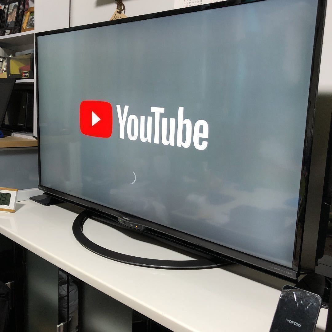 【超美品】SHARP AQUOS 4K Android TV 2019年 50v型 液晶 Netflix YouTube Amazonプライム等Google playネット動画対応　裏録画対応_2