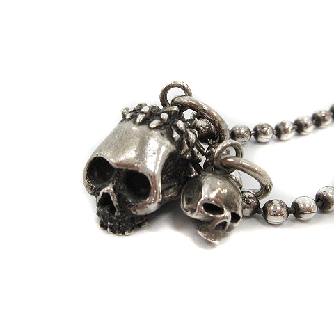 【100%新品，大人気】 ナンバーナイン NUMBER N INE JAM HOMEMADE ネックレス ペンダント スカル ブランドロゴ プレート SILVER シルバー D メンズ(ネックレス、ペンダント、チョーカー)｜売買されたオークション情報、yahoo ネックレス、ペンダント、チョーカー