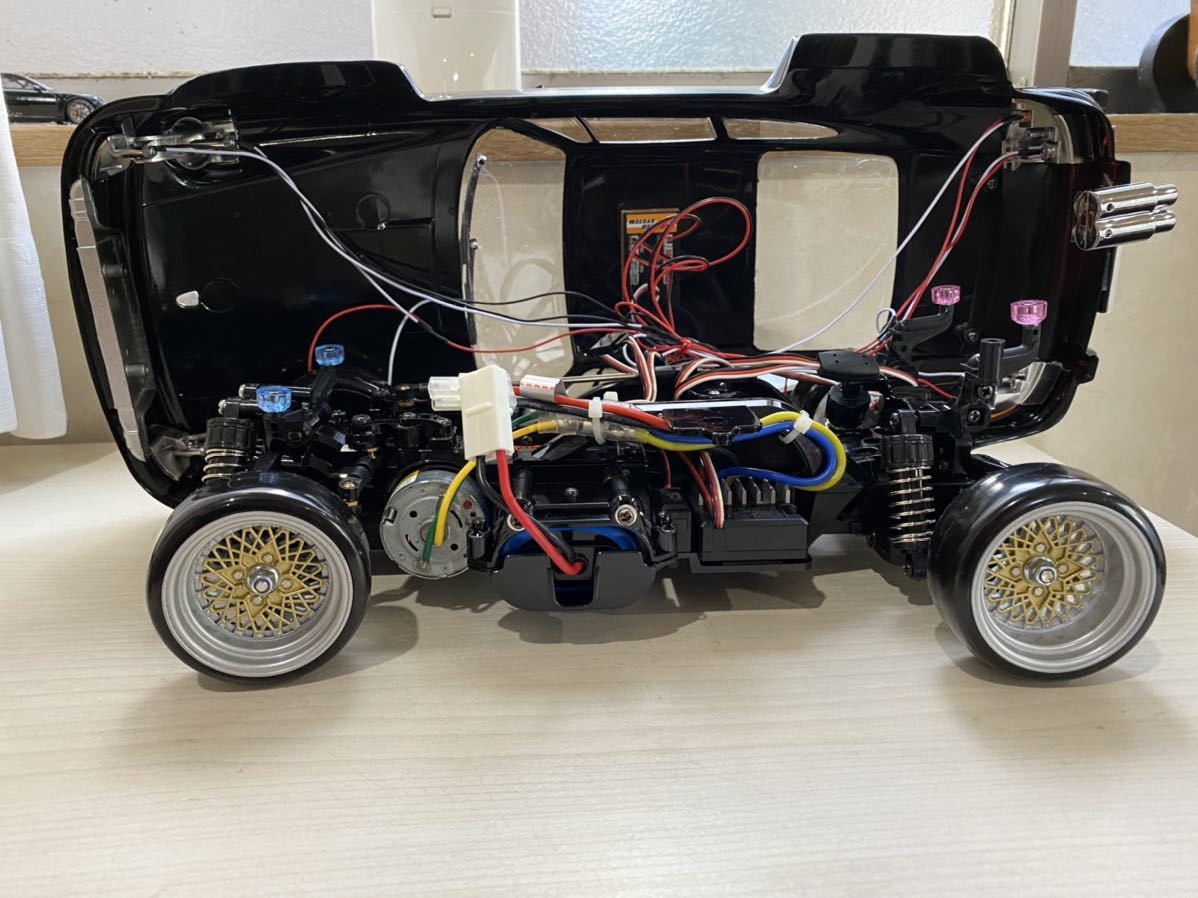 タミヤ 1/10 ポルシェ ターボ 934RSR 湾岸ミッドナイト ブラックバード  