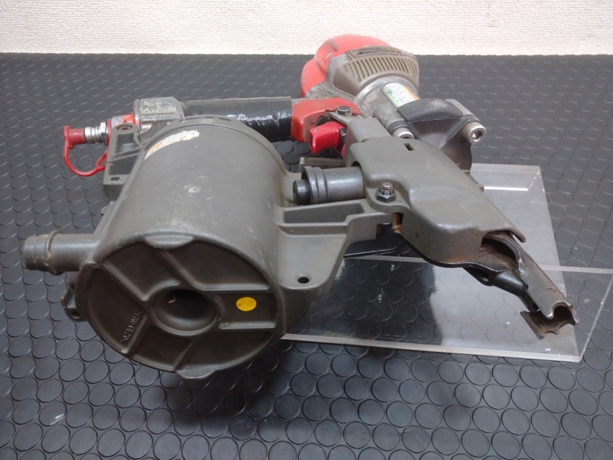 ☆格安スタート☆ 中古 動作品 MAX 100mm高圧ロール釘打機 HN-100 