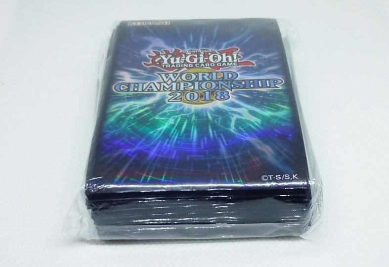遊戯王 WCS2018 スリーブ 未開封100枚入り ワールドチャンピオンシップ 