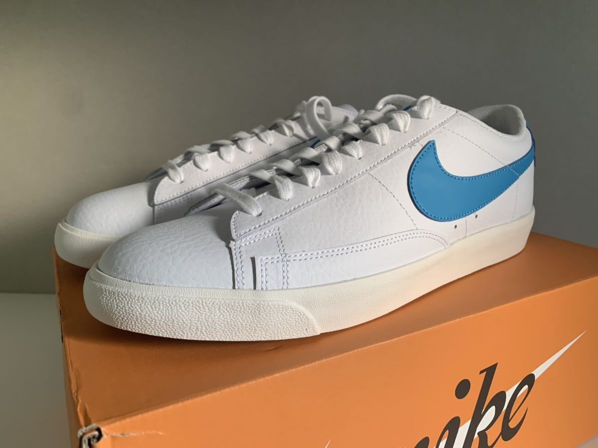 新品未使用 Nike Blazer Low WHITE/LASER BLUE-SAIL ナイキ 新品未使用 Nike Blazer Low WHITE/LASER BLUE-SAIL ナイキ