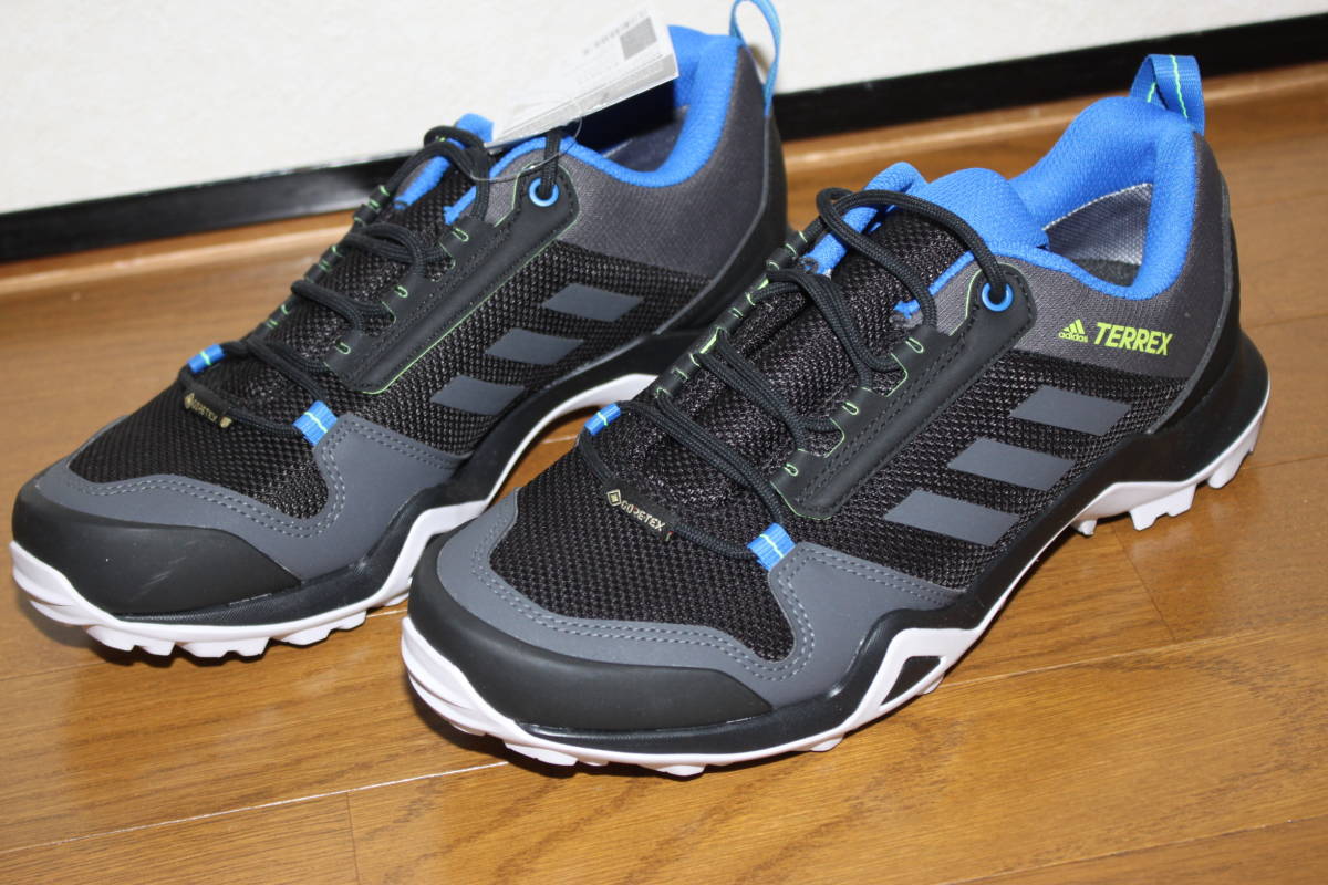格安，大人気 adidasアディダス 27㎝ 黒青 ゴアテックスGORE-TEX TERREX AX3 テレックス AX3 ゴアテックス EF3311 トレッキングシューズ(27.0cm)｜売買されたオークション情報、yahooの商品情報をアーカイブ公開 - オー 27.0cm
