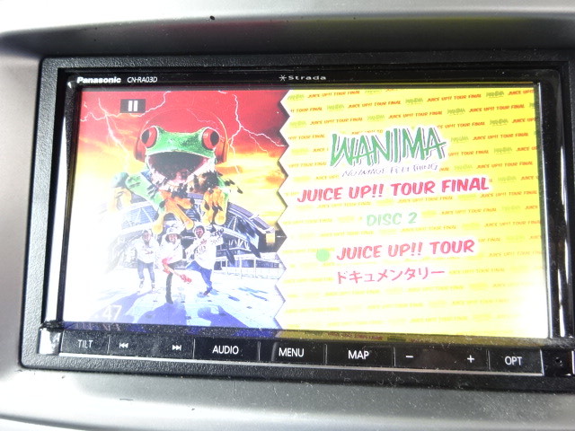 Panasonic ストラーダ CN-RA03D パナソニック Strada カーナビ CD 動作