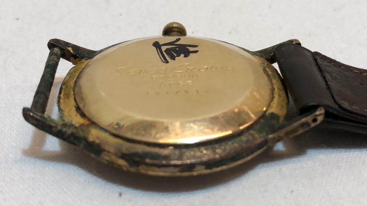 CROWN SEIKO Diashock DIASHOCK 0 Seiko Crown 手巻き 21JEWELS 