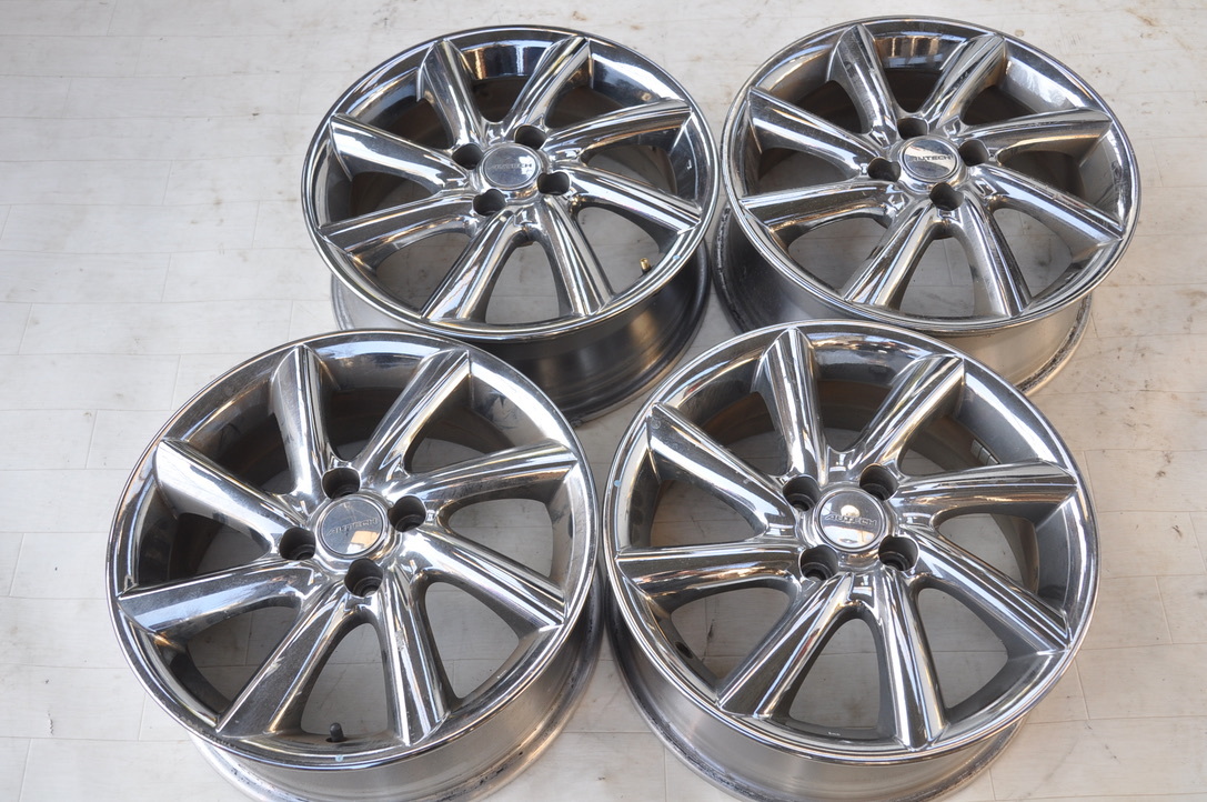 AUTECH アルミホイール　Z12 キューブ　ライダー純正　RAYS製　4本 Z12 キューブ アルミホイール AUTECH ライダー純正 RAYS製 4本