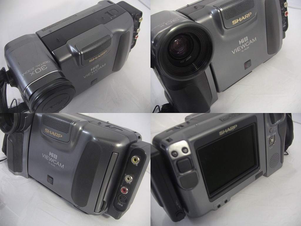 美品 撮影再生ダビングOK SHARP VL-Z7 付属品豪華 液晶綺麗 SHARP