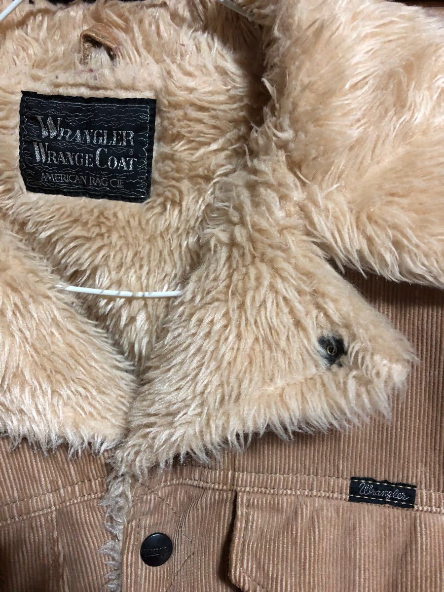 フリカツラングラー✕アメリカンラグシー★ボアランチコート WRANGLER×AMERICAN RAG CIE ランチコート ボアジャケット ラングラー