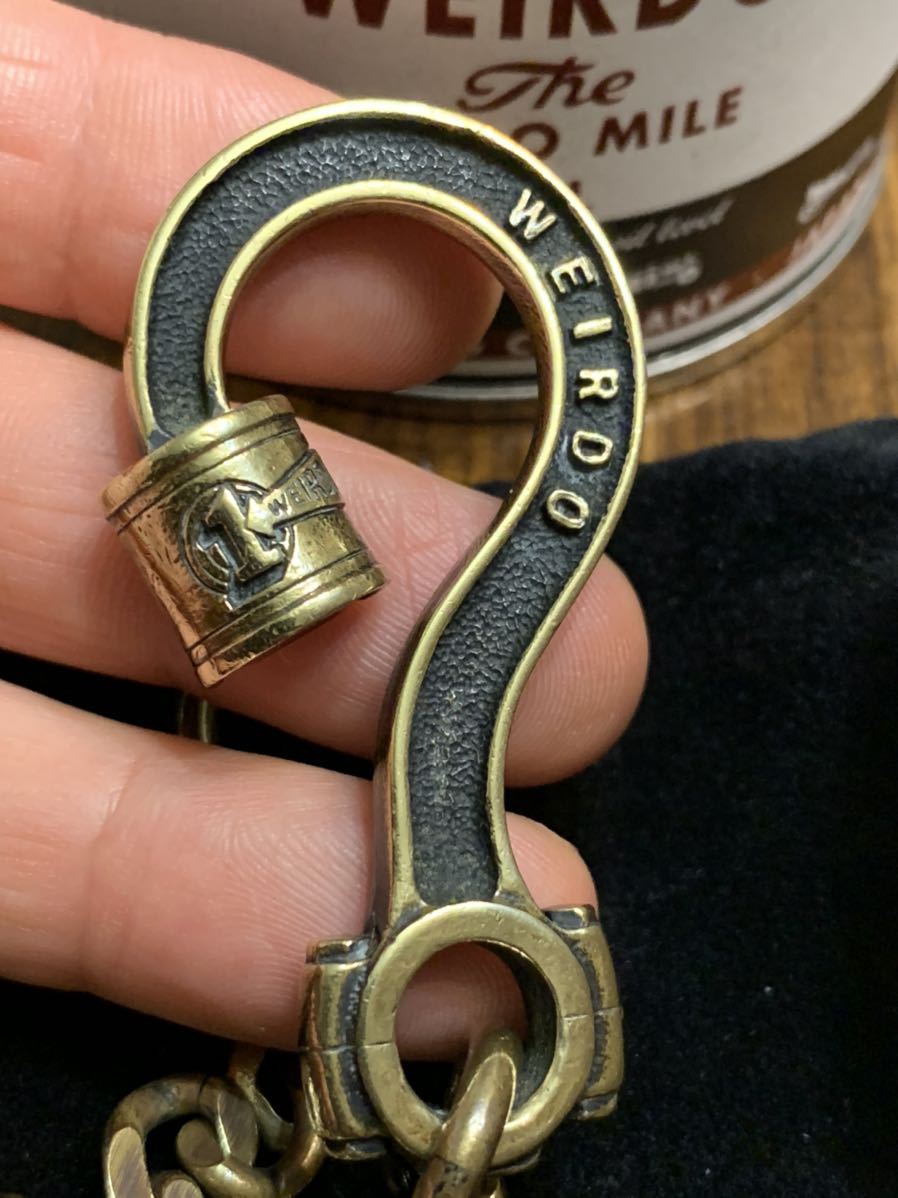 WEIRDO ウォレットチェーン ウィアード 真鍮 JEWELRY⁄ウィアード 