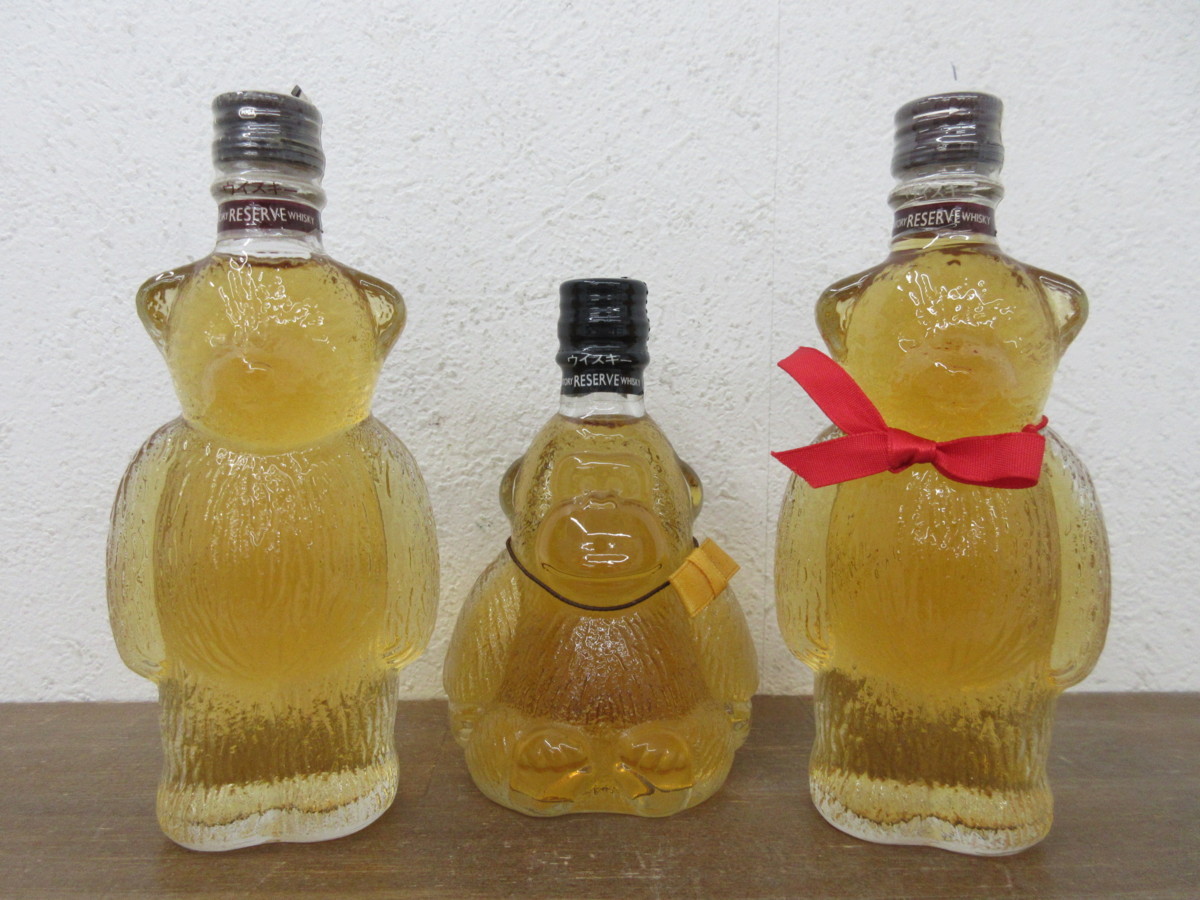 SUNTORY サントリー スペシャル リザーブ 特級 ミニチュアボトル 3本