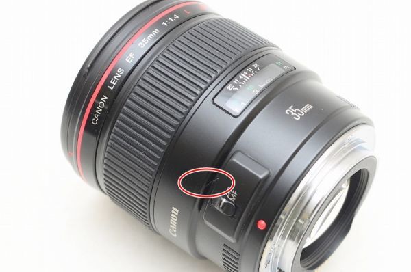 Canon EF 35mm II F1.4L USM : Full Size Single Lens EF35mm f⁄1.4L