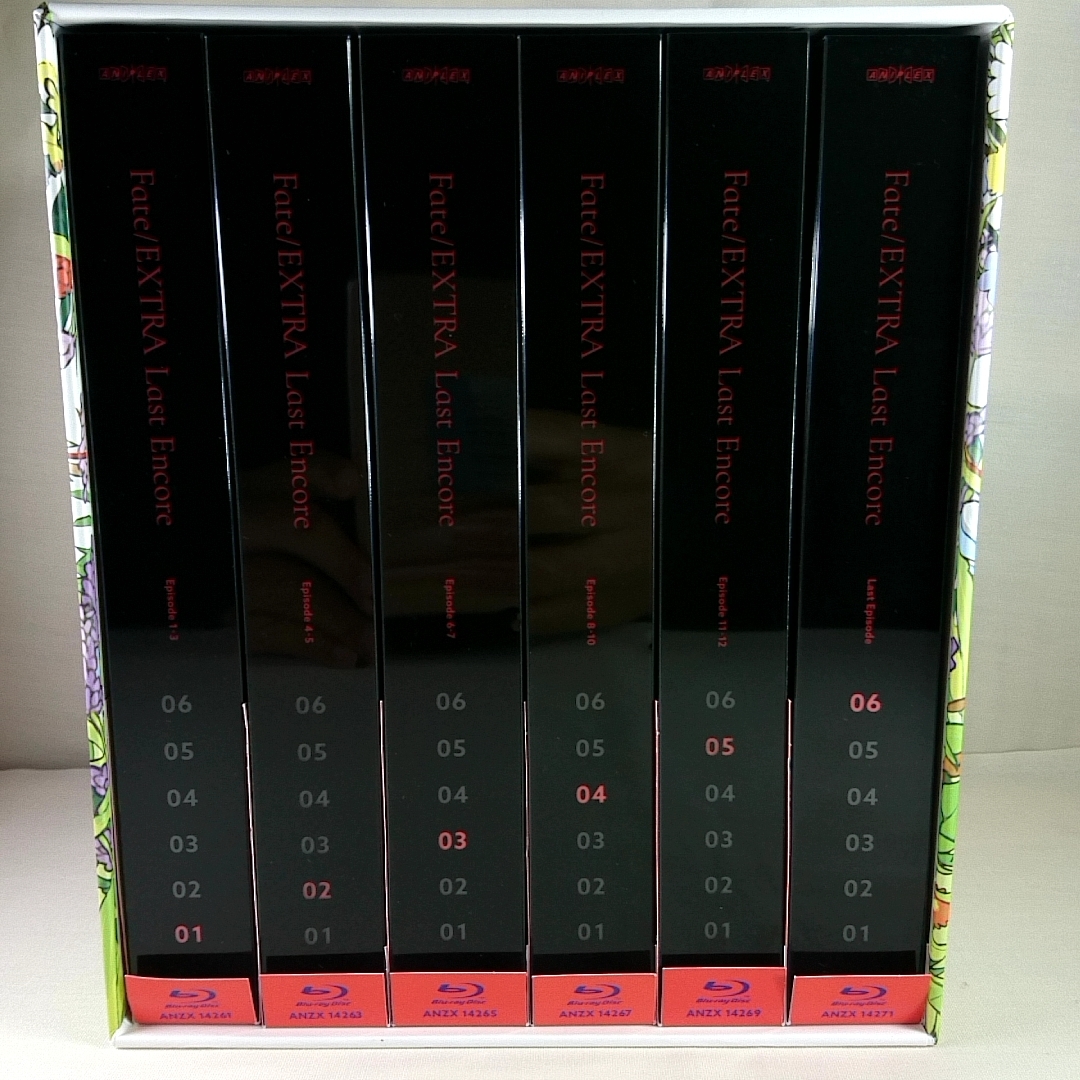 BOX付　美品　即決　特典全付　[全6巻セット]Fate/EXTRA Last Encore 1～6(完全生産限定版)(Blu-ray Disc)