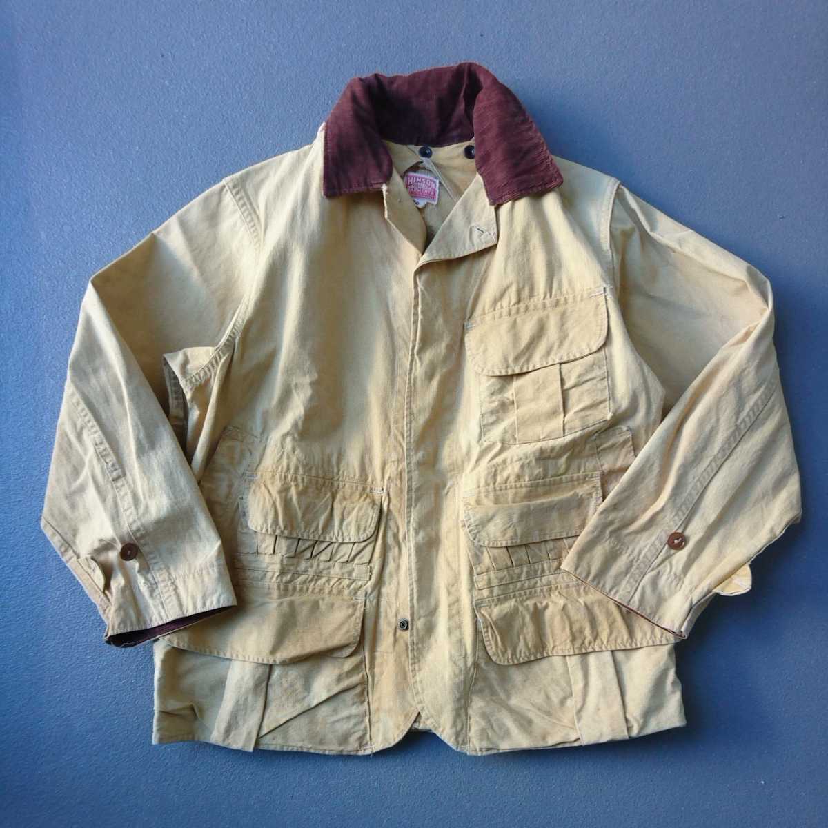 全国無料，最新作 ビンテージ 名品 40-50s ヒンソン ハンティングジャケット USA 40 M位 Vintage Hinson Hunting Jacket L.L.Bean Masland Duxbak メンズ(男性用)｜売買されたオークション情報、yahooの商品情報をアーカイブ公開 - 男性用