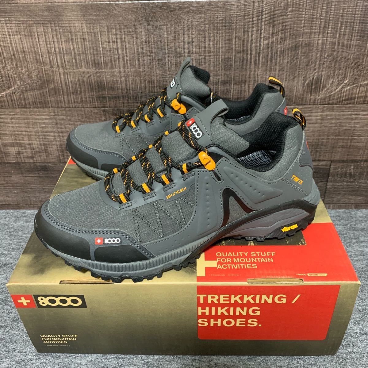  少訳有り1円 スペイン発MAS8000 ＋8000 TAVIX防水トレッキングシューズ26cmグレーvibramソール(26.0cm)｜売買されたオークション情報、yahooの商品情報をアーカイブ公開 - オークファン 26.0cm
