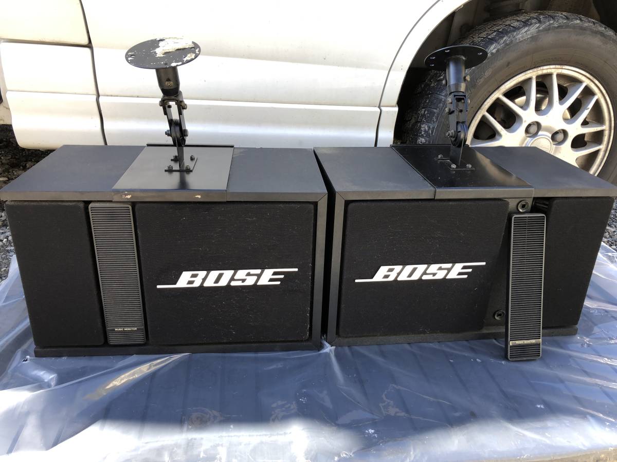 BOSE 301 MUSIC MONITOR Ⅱ 動作品 金具付き ,画像で確認ください