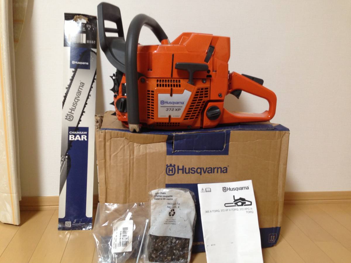 【2026，新作登場】 ③名機 品 HUSQVARNA ハスクバーナー 372XP プロ用 エンジンチェンソー72㏄(チェーンソー)｜売買されたオークション情報、yahooの商品情報をアーカイブ公開 - オークファン 木工用