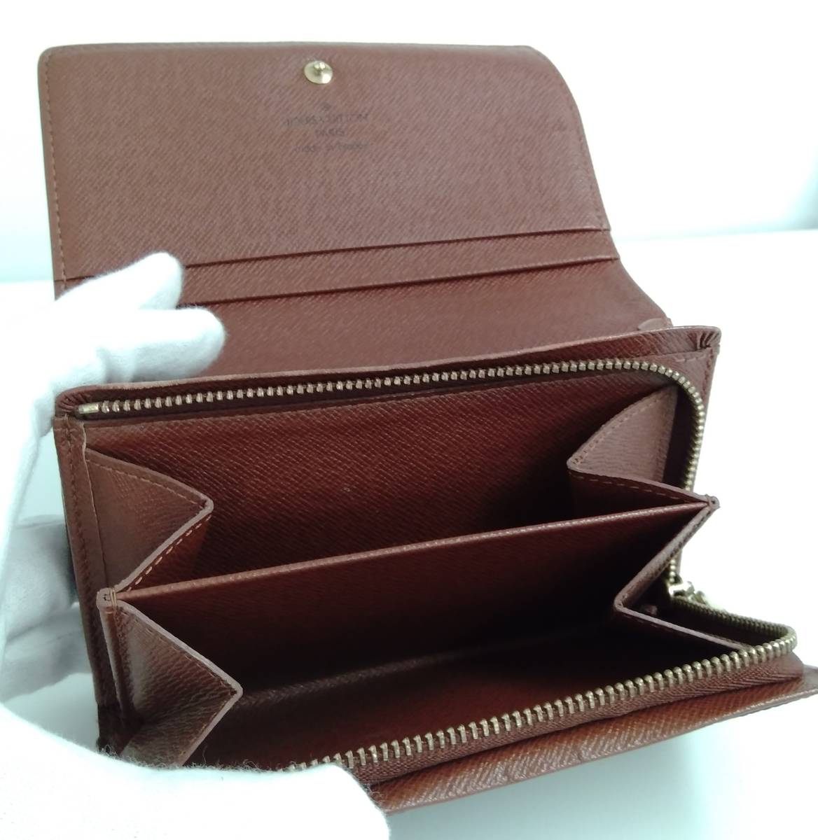 ルイヴィトン モノグラム ポルトモネ ビエトレゾール 二つ折り財布 M61730 LOUIS VUITTON ルイヴィトン／モノグラム ポルトモネ・ビエトレゾール