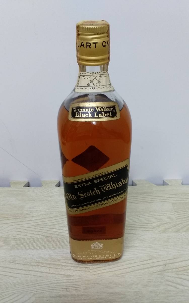 未開栓 Johnnie Walker Black Label/ジョニーウォーカー ブラック