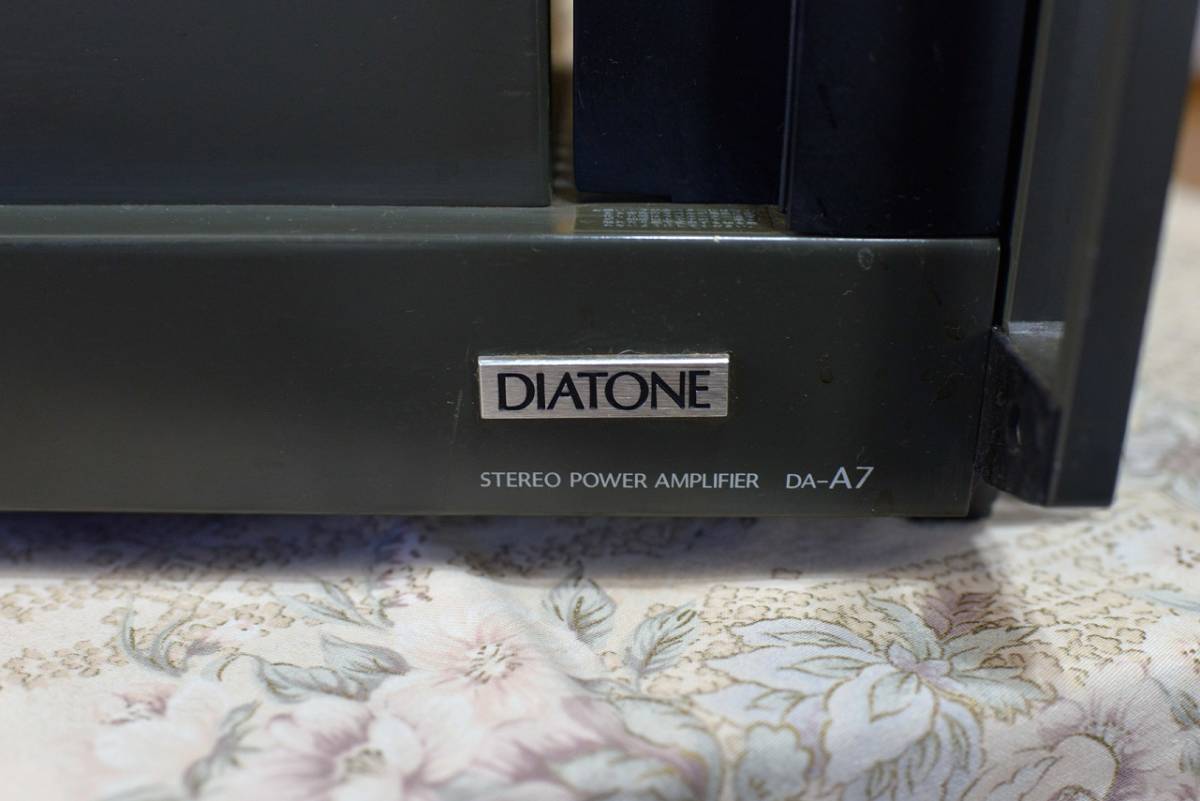 DIATONE DA-A15 ステレオパワーアンプ 本体（通電音出し確認すみ） 音
