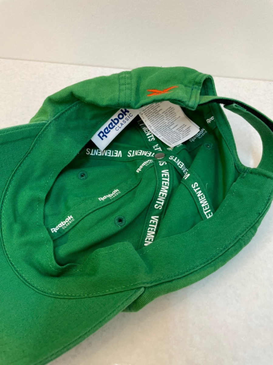 ☆VETEMENTS ヴェトモン☆×Reebok 18AW Tuesday Weekdays Cap キャップ