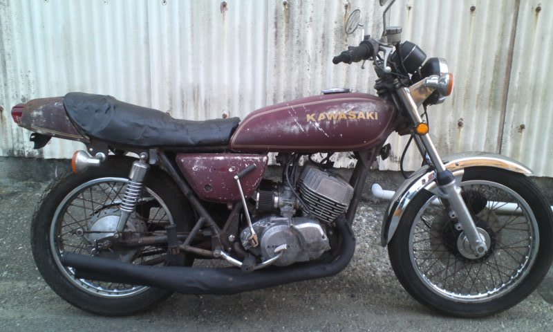 ベース車 H1 マッハⅢ SS500(KZ400 KZ550 KZ750 KZ900 KZ1000 Z1/2 H2