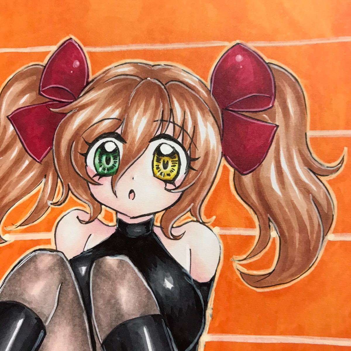 彫元彫伍 ハガキ ジャックオランタンと女の子 オリジナル 手描きイラスト 手書き 手描きイラスト 売買されたオークション情報 Yahooの商品情報をアーカイブ公開 オークファン Aucfan Com