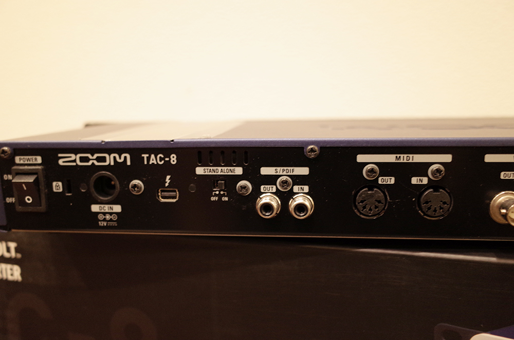 美品 ZOOM TAC-8 Thunderbolt オーディオインターフェイス ZOOM TAC-8