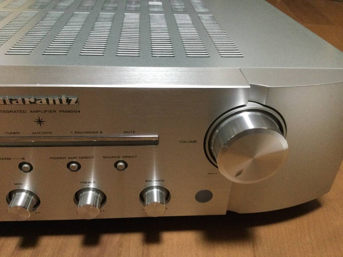 ☆MARANTZ マランツ PM8004 取説・リモコン・純正電源コード付き