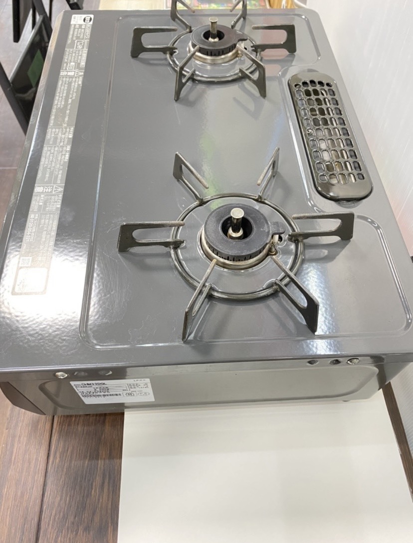 R38023 Rinnai リンナイ ガステーブル CHM33DGL 左強火 LPガス用(ガス 