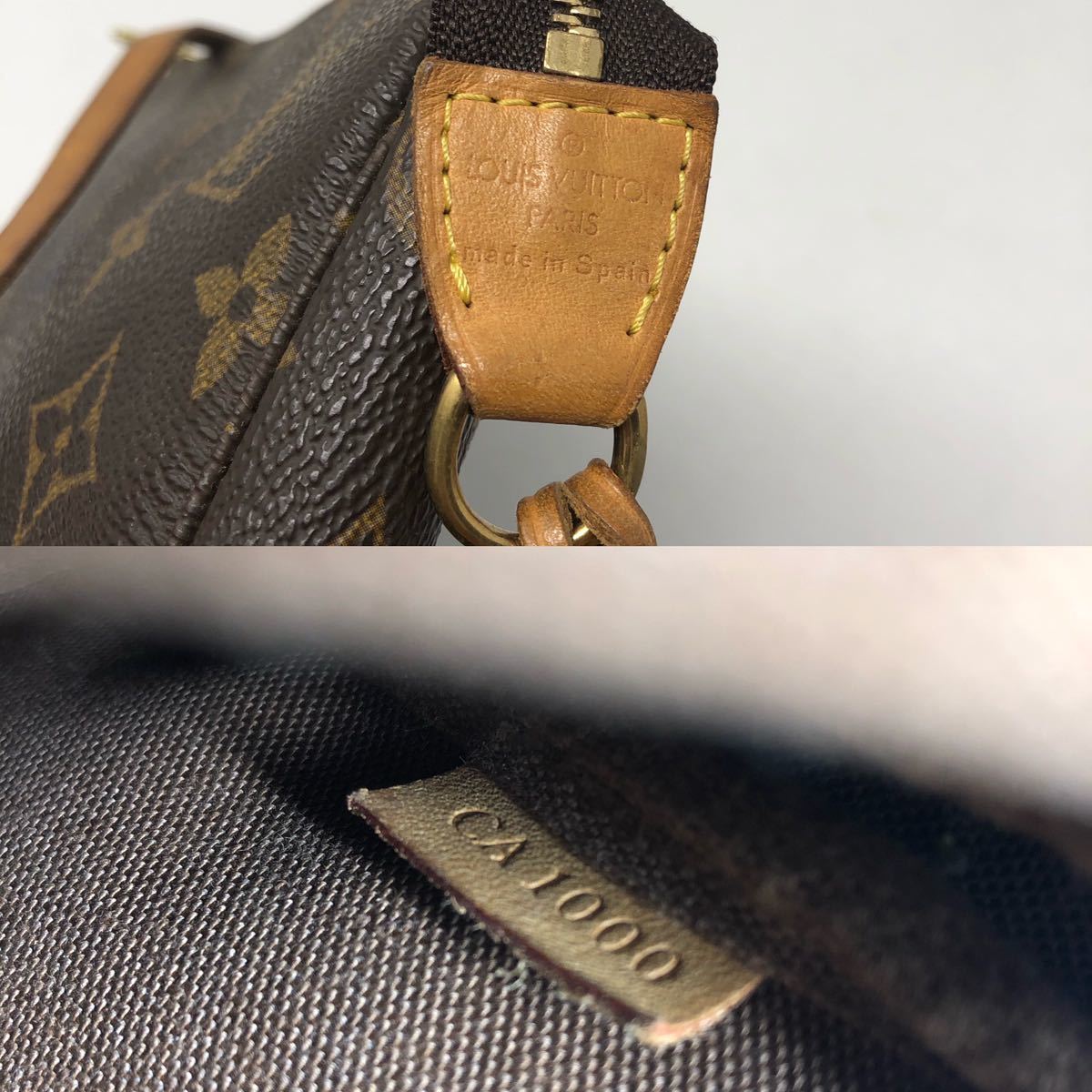 LOUIS VUITTON ルイヴィトン モノグラム アクセサリーポーチ シリアル 