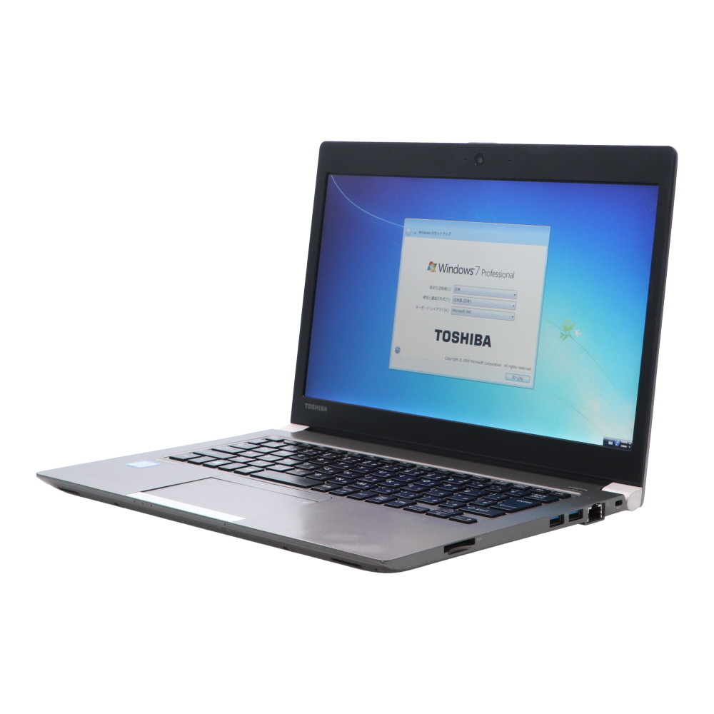 ☆DYNABOOK dynabook R63D Core i5-2.3GHz(6200U)/8GB/128GB SSD/13.3