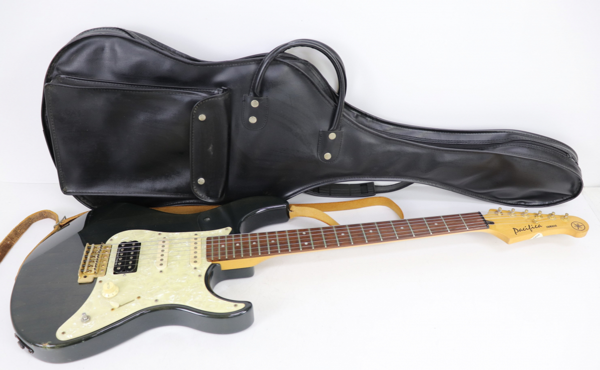 ト葛 YAMAHA ヤマハ SeymourDuncan セイモアダンカン エレキギター 黒