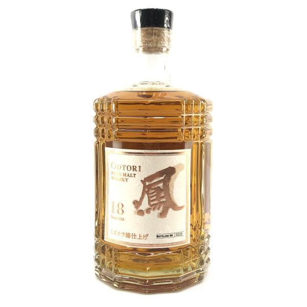 未開栓 鳳18年 OOTORI オオトリ モルト ミズナラ樽 700ml 43度 ピュア