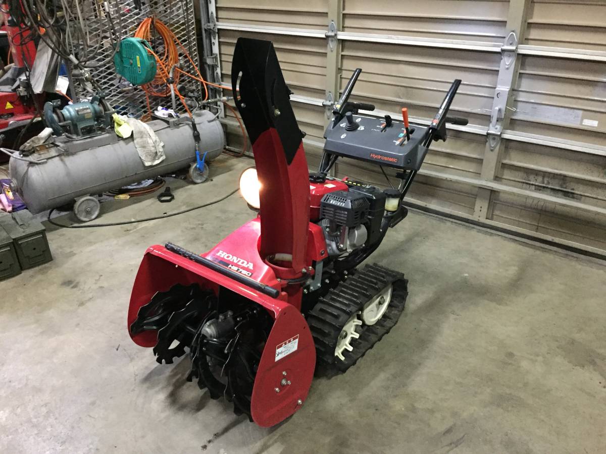 【安い，2026】 ホンダ HONDA スノーラ 除雪機 HS760 可動品 直接引取り限定(除雪機)｜売買されたオークション情報、yahooの商品情報をアーカイブ公開 - オークファン 除雪機