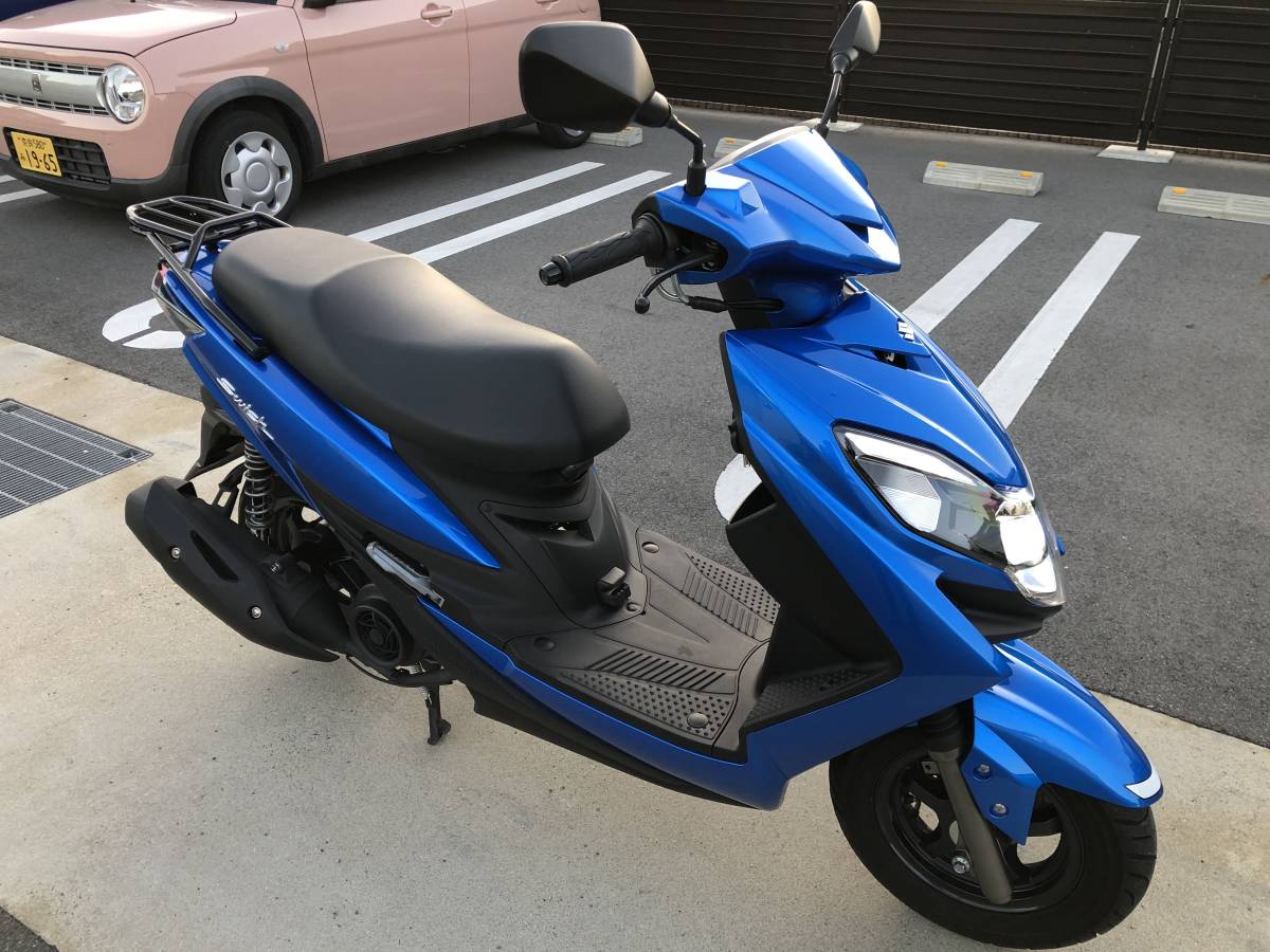 スズキ・スウィッシュ 型式：2BJ-DV12B 機種コード：UG125SEBL9 スズキ 
