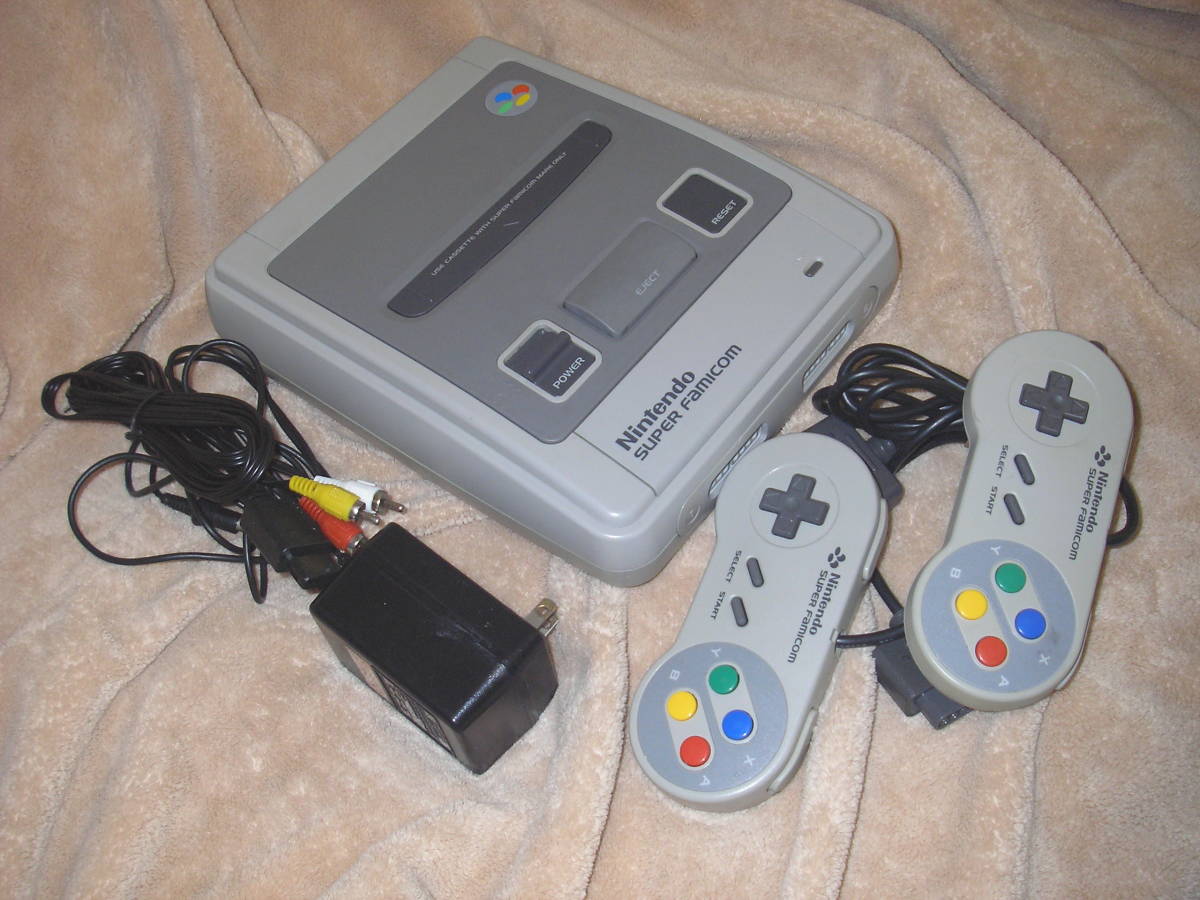  スーパーファミコン 本体及び付属品一式 おまけソフト付 綺麗(本体、アクセサリー)｜売買されたオークション情報、yahooの商品情報をアーカイブ公開 - オークファン 本体、アクセサリー