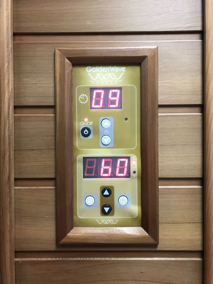 ホームサウナ200V 2人用サイズ(2梱包)