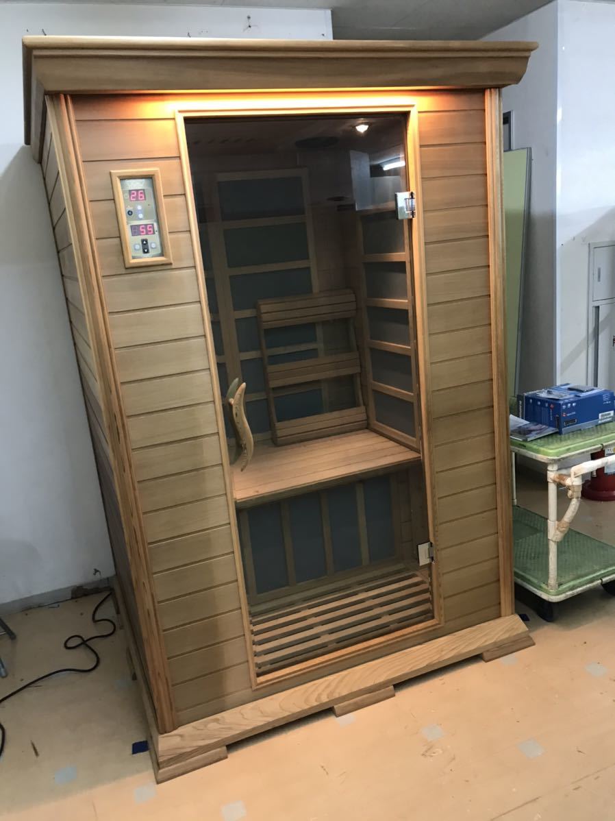 ホームサウナ200V 2人用サイズ(2梱包)
